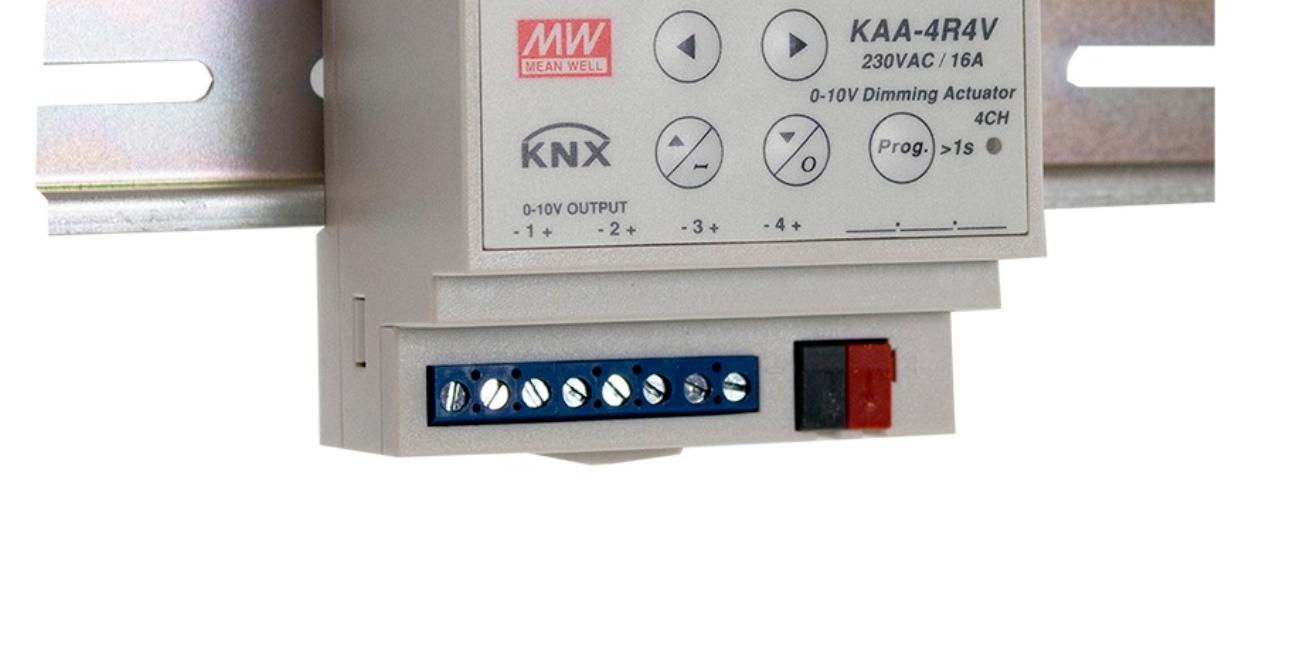 4-kanals dæmpeenhed til KNX data sikkerhedssystem 4-kanals dæmpeenhed til KNX data sikkerhedssystem